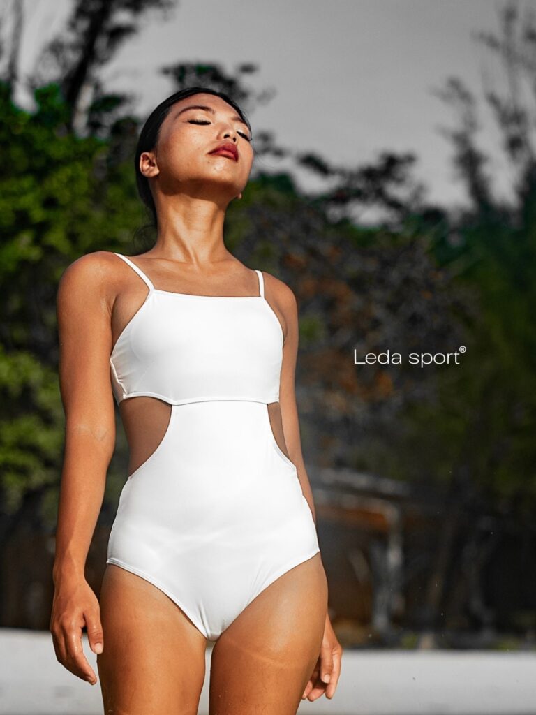 a breathable swimwear